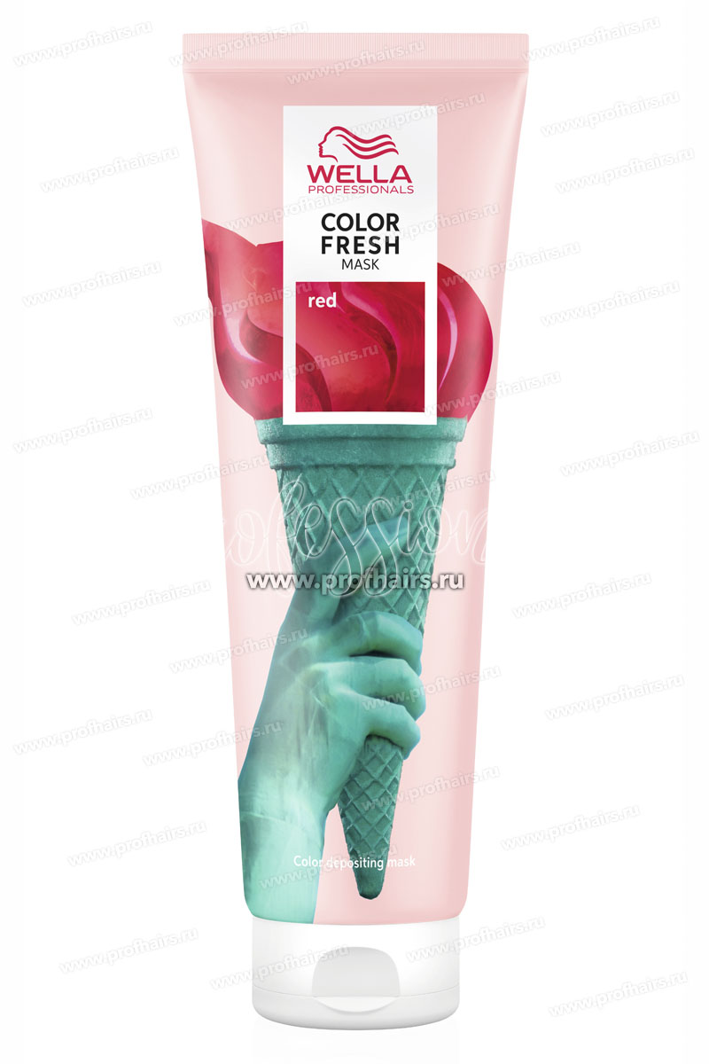 Wella Color Fresh Red Красный Оттеночная кремовая маска 150 мл.