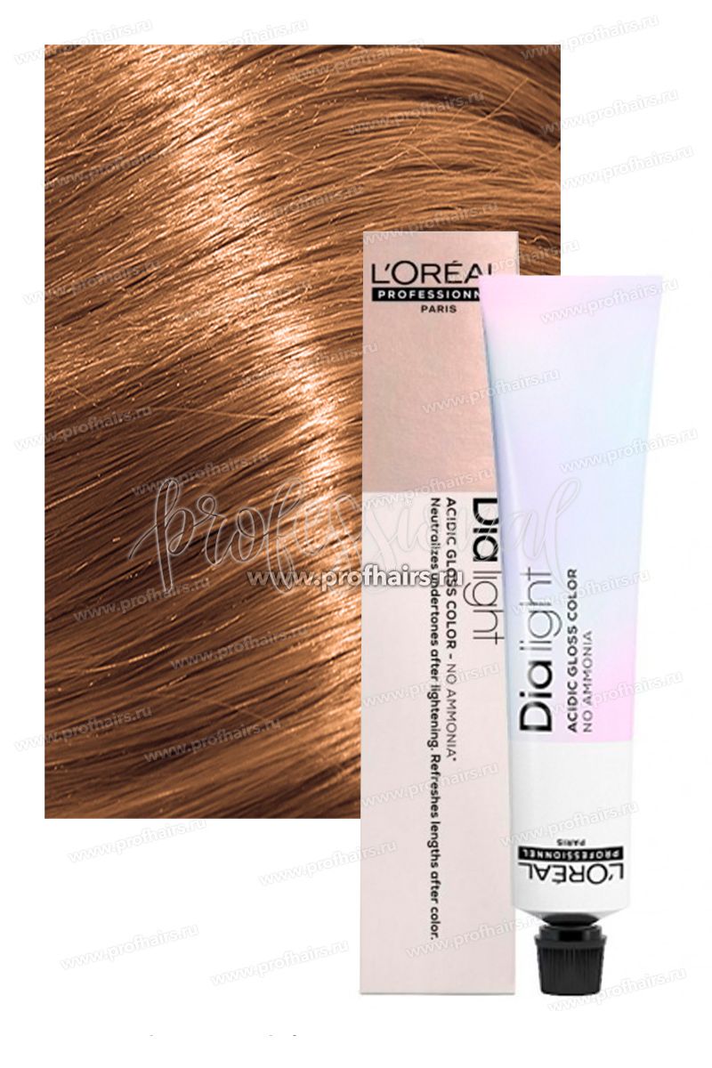 L'Oreal DIA Light 8.24 Светлый блондин перламутровый медный 50 мл.