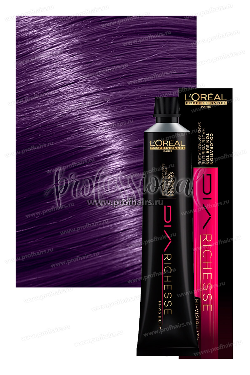 L'Oreal Dia Richesse .20 Intense Purple Milkshake Крем-краска тон-в-тон 50 мл.