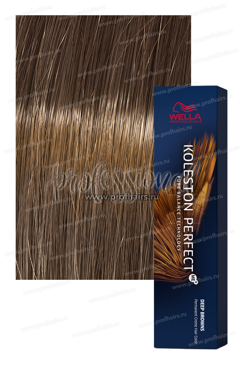 Wella Koleston Deep Brown 6/7 Темный блонд коричневый Эксимо 60 мл.