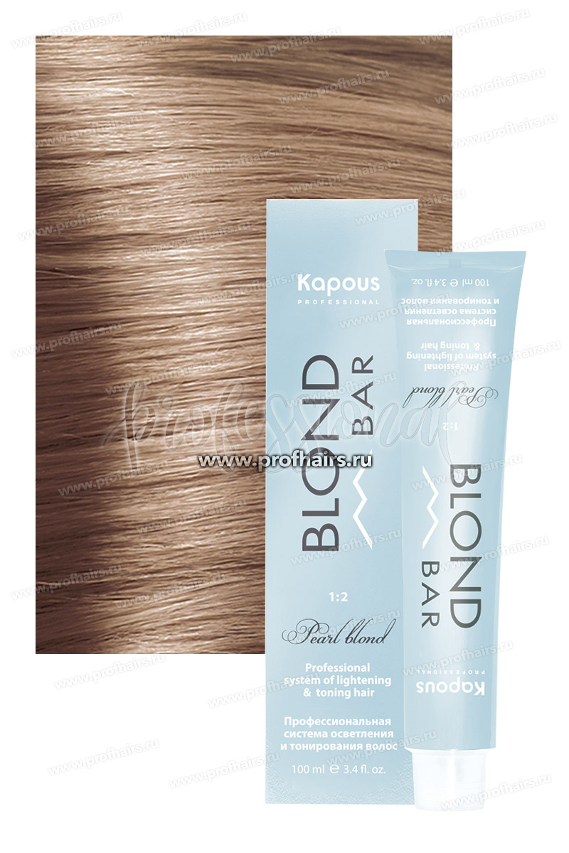 Kapous Blond Bar 1062 Розовый перламутровый 100 мл.