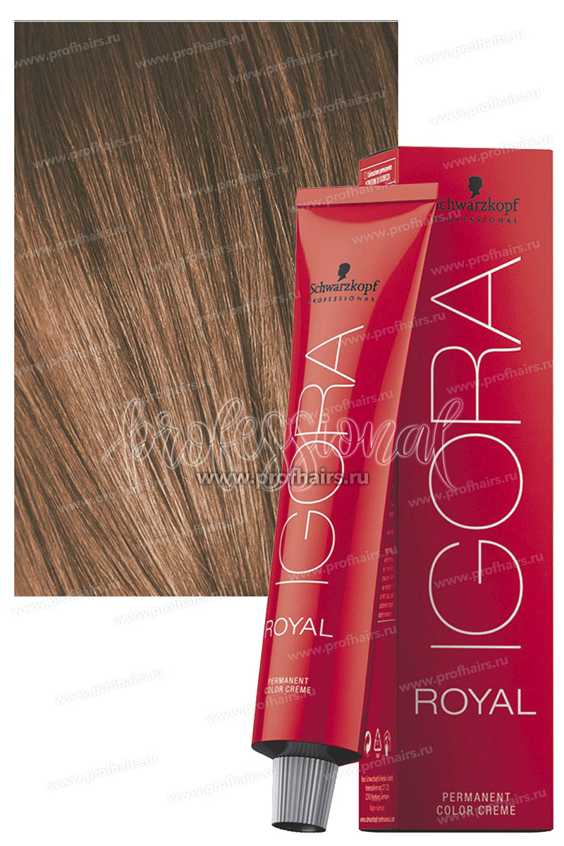 Schwarzkopf Igora Royal NEW 7-57 Краска для волос Средний русый золотистый медный 60 мл.