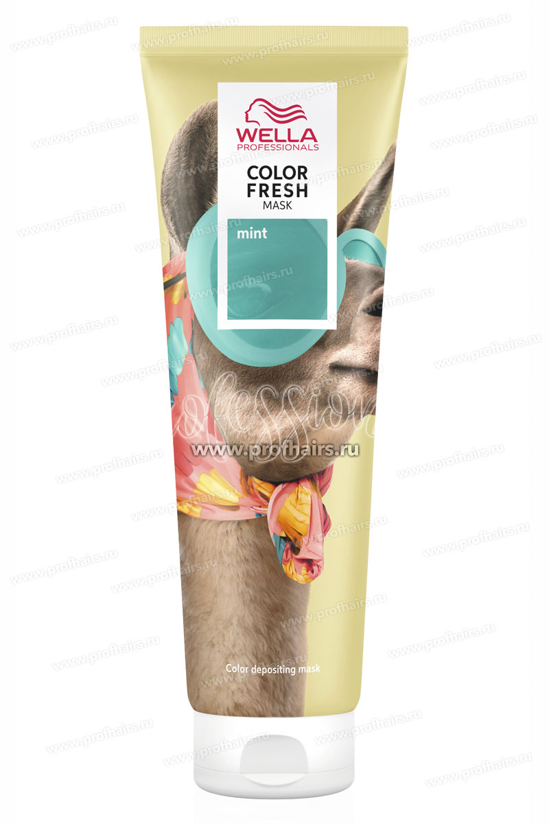 Wella Color Fresh Mint Мятный Оттеночная кремовая маска 150 мл.