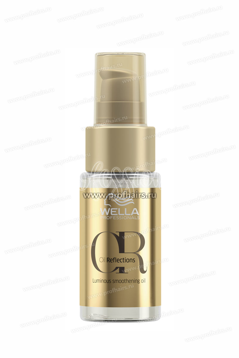 Wella Reflection OIL Разглаживающее масло для интенсивного блеска волос 30 мл.