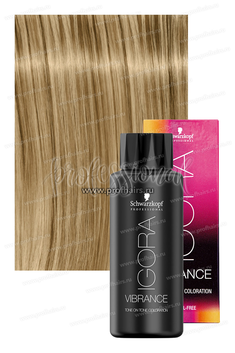 Schwarzkopf Igora Vibrance 9-0 Блондин натуральный Безаммиачный краситель тон-в-тон 60 мл.