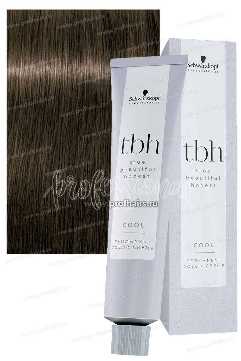 Schwarzkopf TBH Cool 6-51 Темный русый золотистый сандрэ 60 мл.