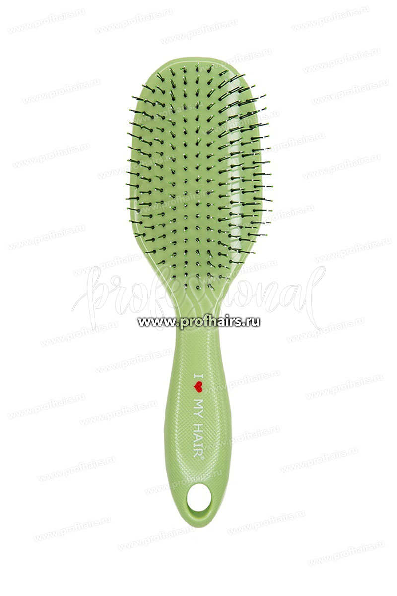 Ginko Spider Classic 1502 Щетка для расчесывания волос Зеленая, глянцевая размер L