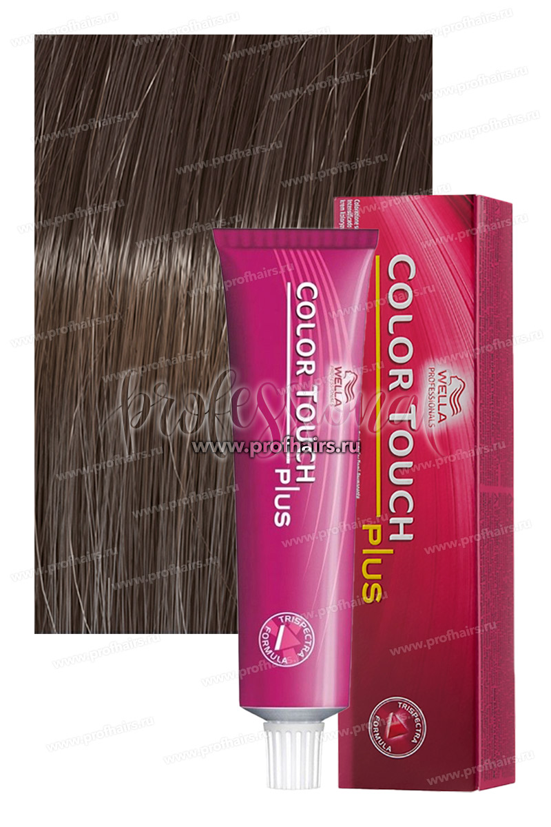 Wella Color Touch Plus 66/03 Корица  Оттеночная крем-краска покрытие седины 70%  60 мл.