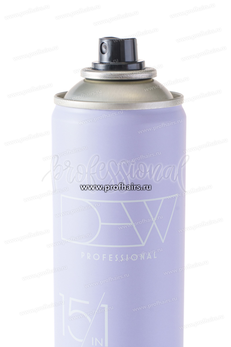 Dew Professional Extra Volume Лак 15 в 1 для объема волос экстрасильной фиксации 500 мл.
