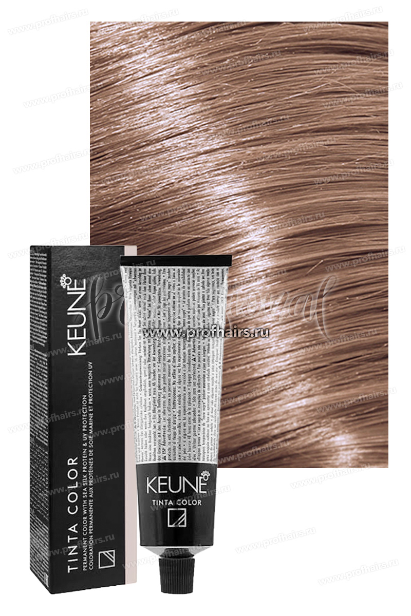Keune Tinta color Стойкая краска для волос 8.21 Светлый блондин жемчужно-пепельный 60 мл.
