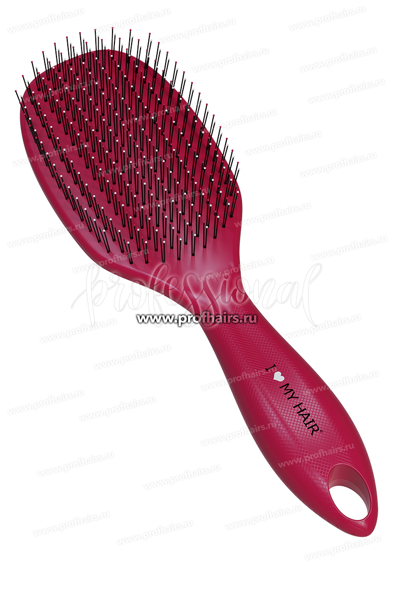 Ginko Spider Classic 1502 Щетка для расчесывания волос Маджента, глянцевая размер L