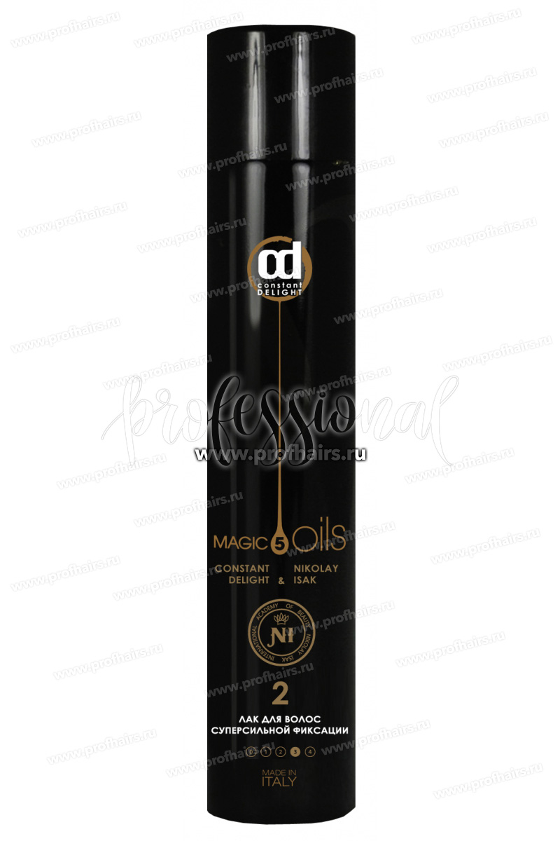 Constant Delight Magic 5 Oils Лак для волос суперсильной фиксации №2 400 мл.