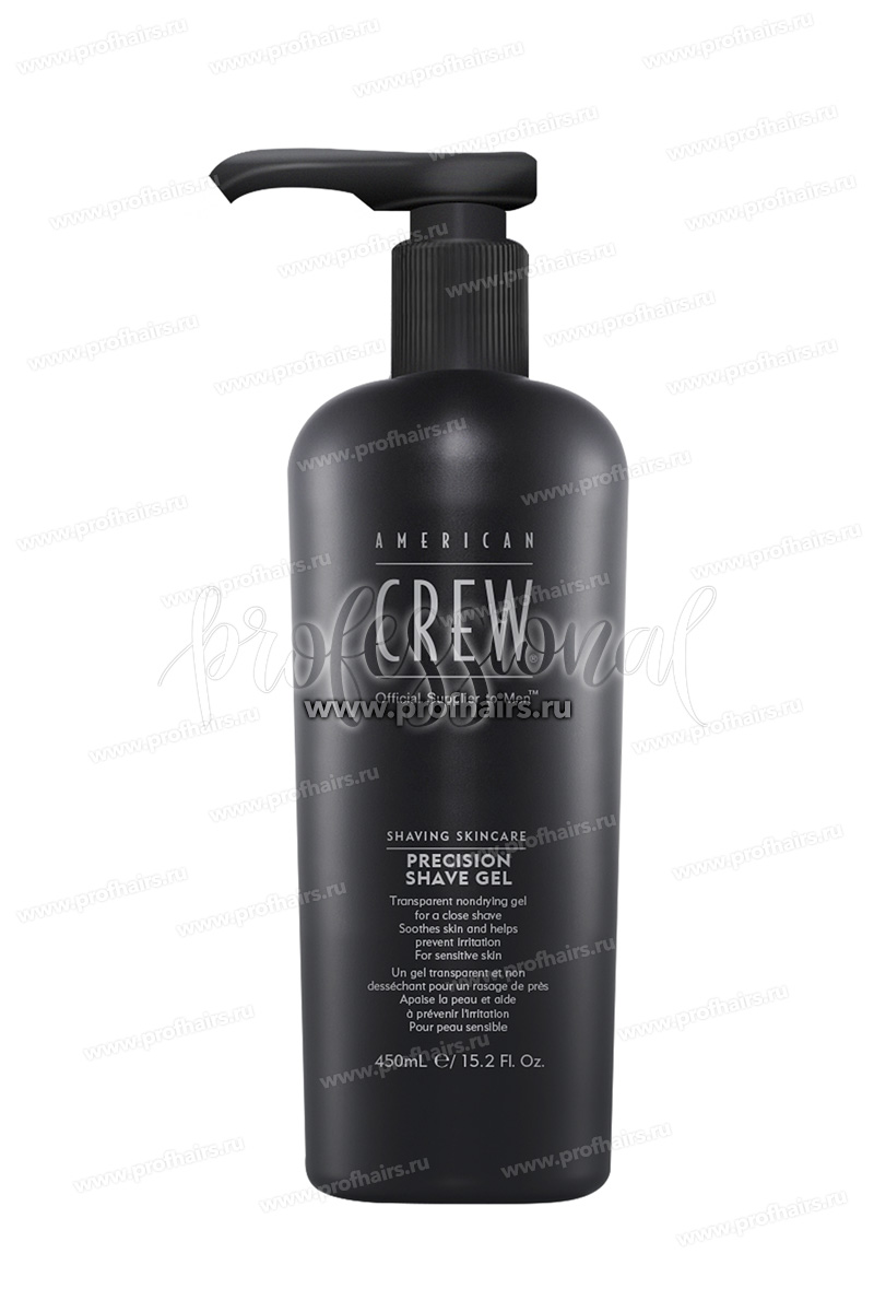 American Crew Precision Shave Gel Непенящийся гель для бритья 450 мл.