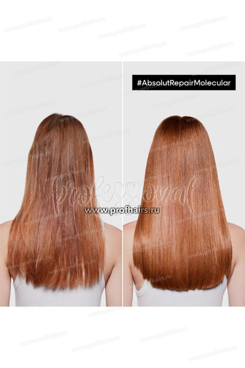 L'Oréal Absolut Repair Molecular Премиальный подарочный набор для глубокого восстановления поврежденных волос: Шампунь 300 мл.+Маска 250 мл.