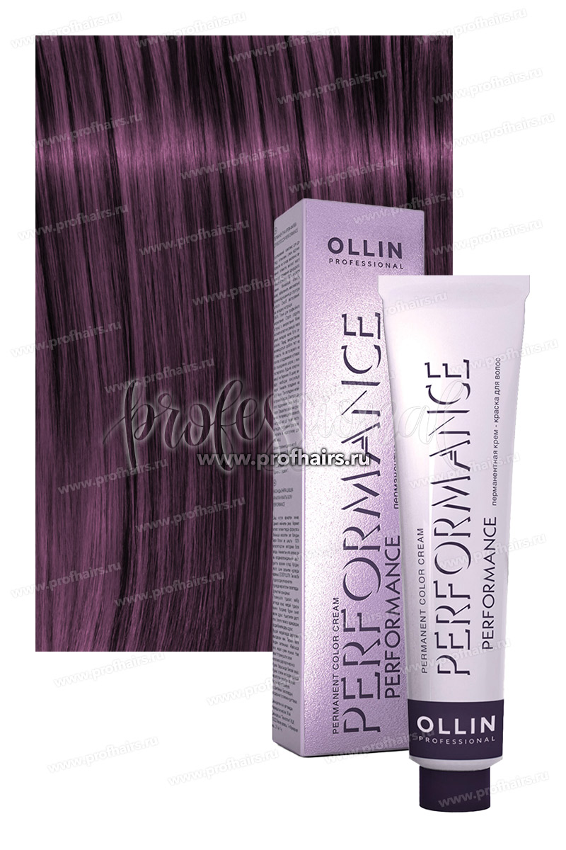 Ollin Performance 6/22 Темно-русый фиолетовый 60 мл.