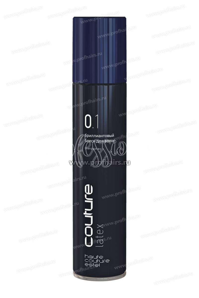 Estel Haute Couture 0.1 Latex Бриллиантовый блеск для волос 300 мл.