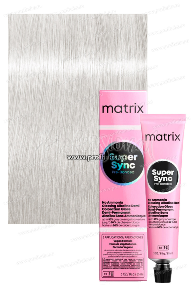Matrix Super Sync Pre-Bonded SPA/SP1 Пастельный пепельный 90 мл.