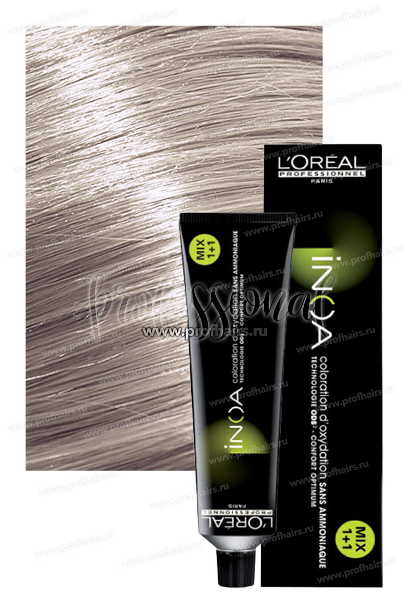 L'Oreal Inoa 10.11 Очень очень светлый блондин интенсивный пепельный 60 мл.