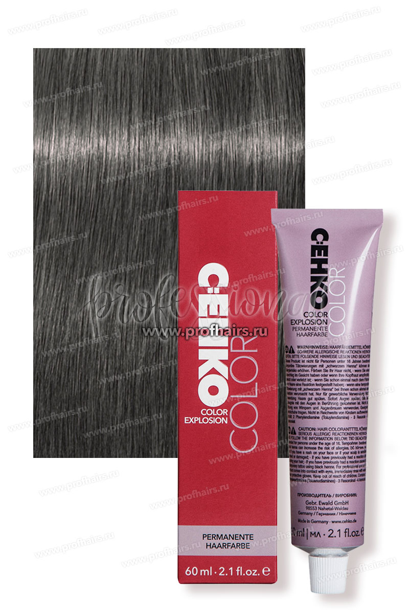 C:EHKO Color Explosion 7/22 Средний блондин интенсивно-пепельный Крем-краска для волос 60 мл.