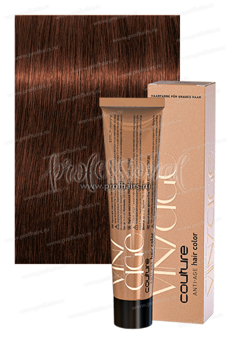 Estel Vintage Краска для седых волос 6/47 Темно-русый медно-коричневый 60 мл.
