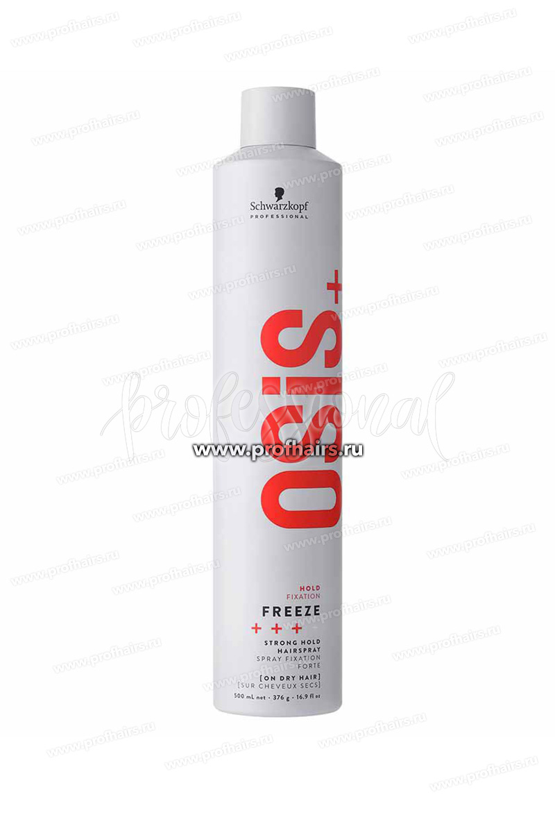 Schwarzkopf Osis+ Freeze Лак сильной фиксации 500 мл.