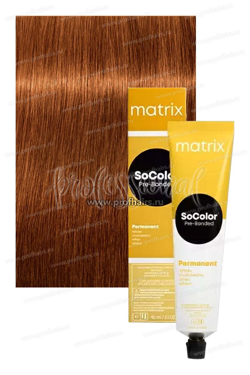 Matrix SoColor Pre-Bonded 7C Блондин медный 90 мл.