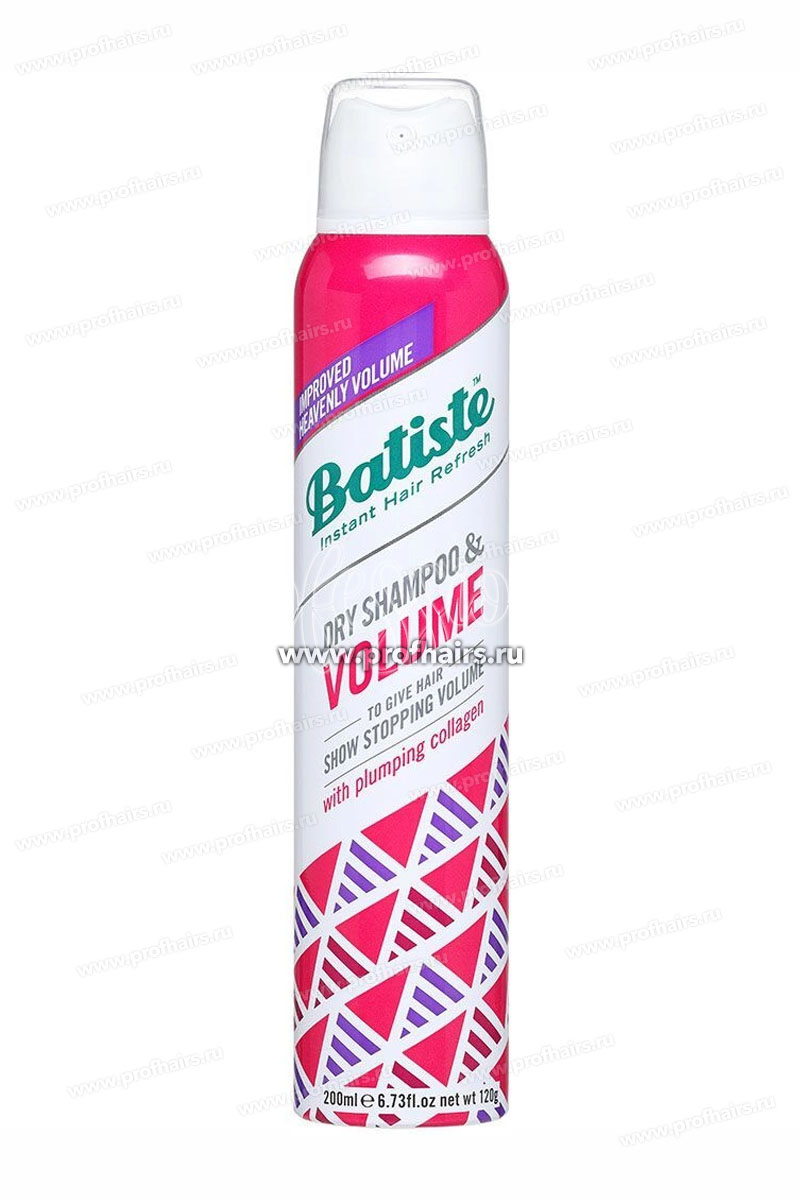 Batiste Dry Shampoo Volume Сухой шампунь для объема тонких волос 200 мл.