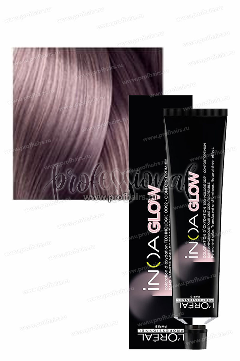 L'Oreal Inoa Glow Light Frozen Rose L.21 Перламутрово-пепельный 60 мл.