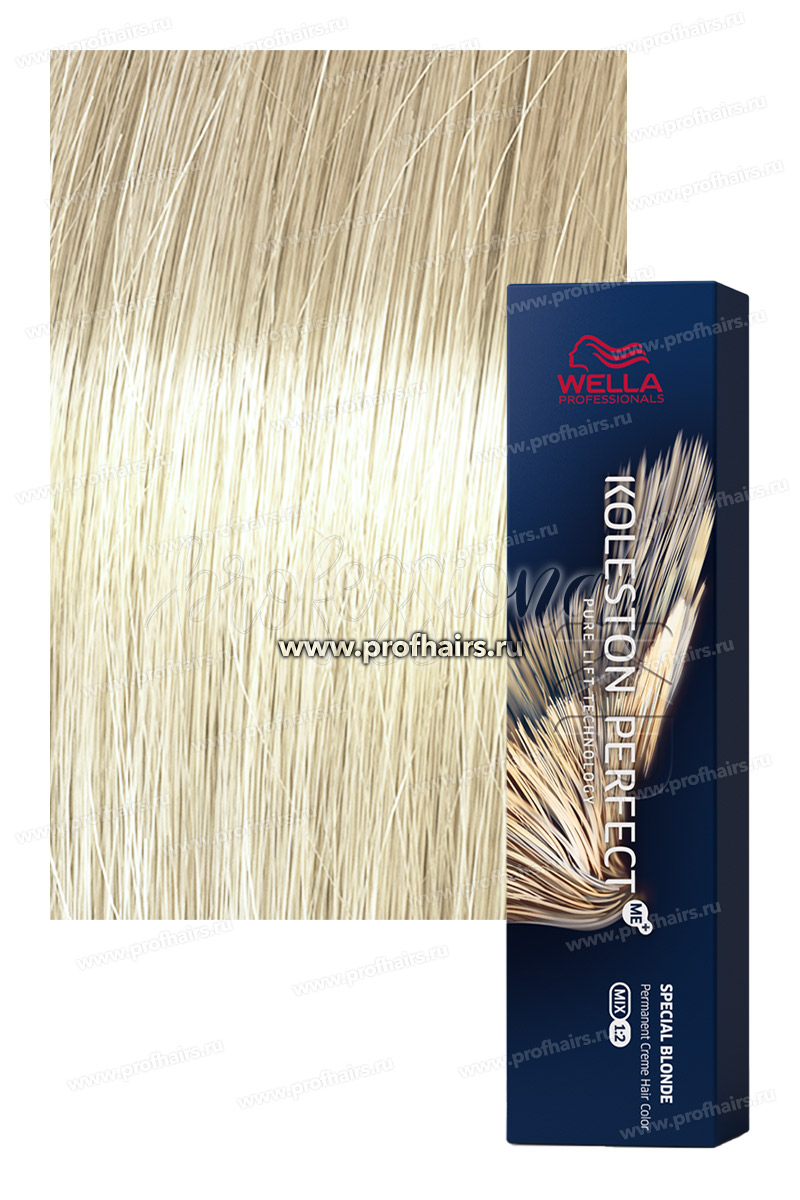 Wella Koleston Special Blonde 12/1 Ультра яркий блонд пепельный Песочный 60 мл.