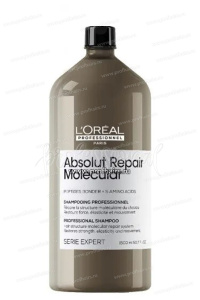 L'Oréal Absolut Repair Molecular Молекулярный шампунь для глубокого восстановления поврежденных волос 1500 мл.