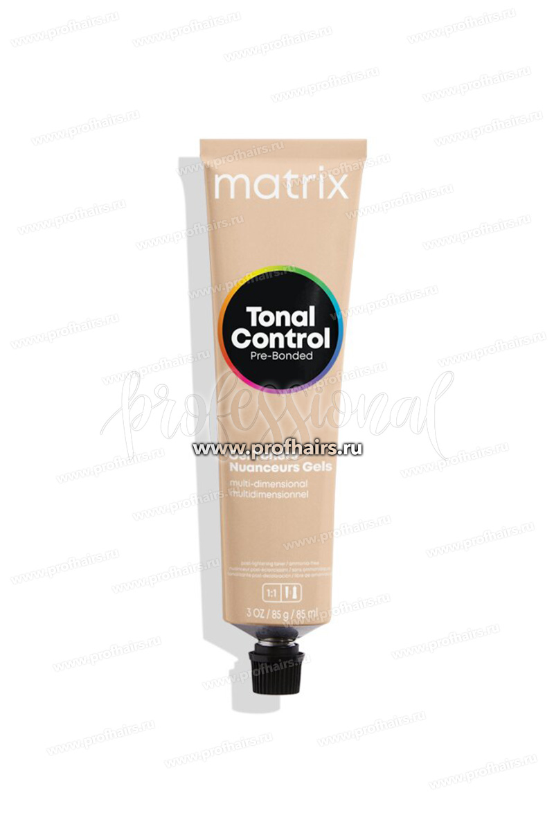 Matrix Tonal Control 5NGA Гелевый тонер с кислым pH Светлый шатен Натуральный золотистый пепельный 90 мл.
