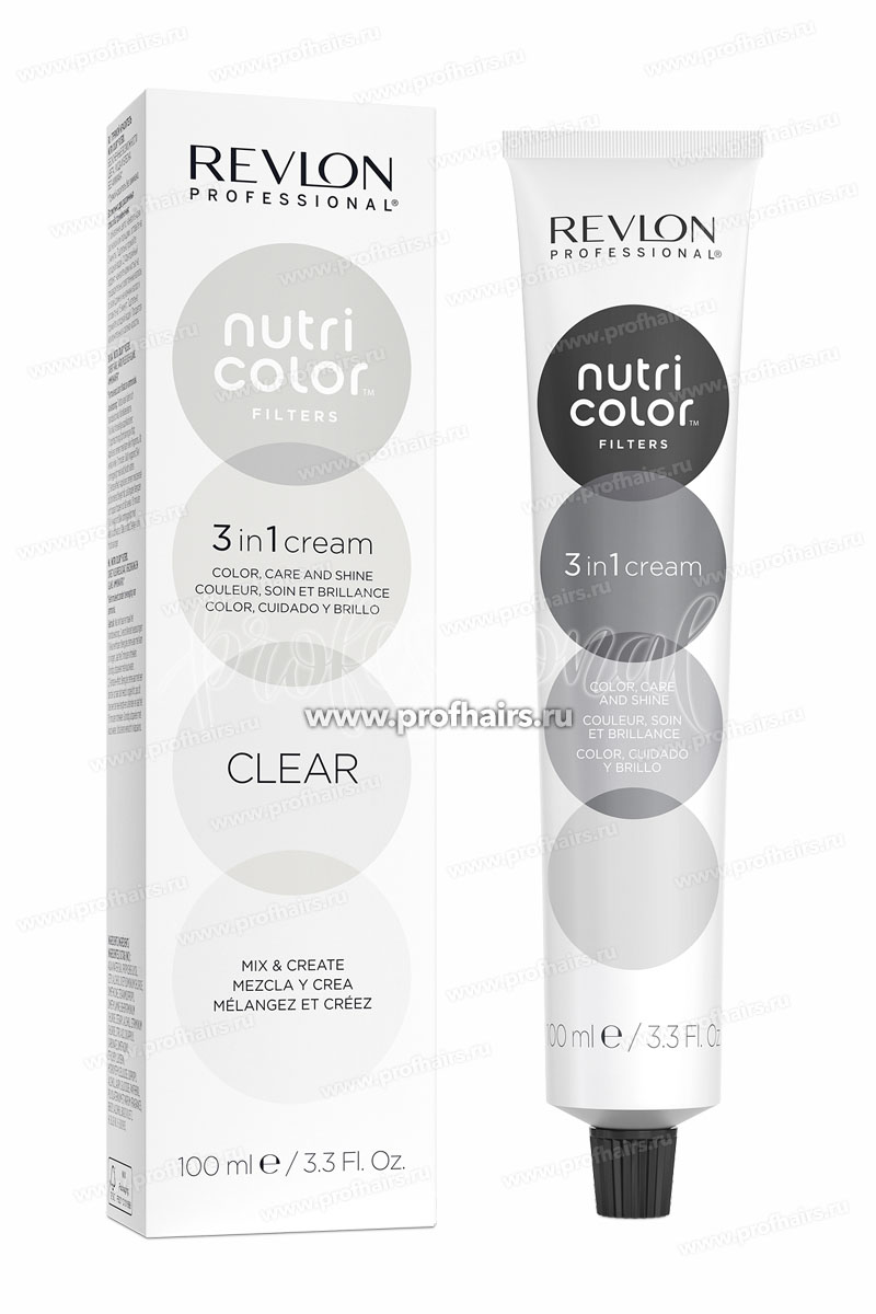 Revlon Nutri Color Filters Clear Прозрачный 100 мл.