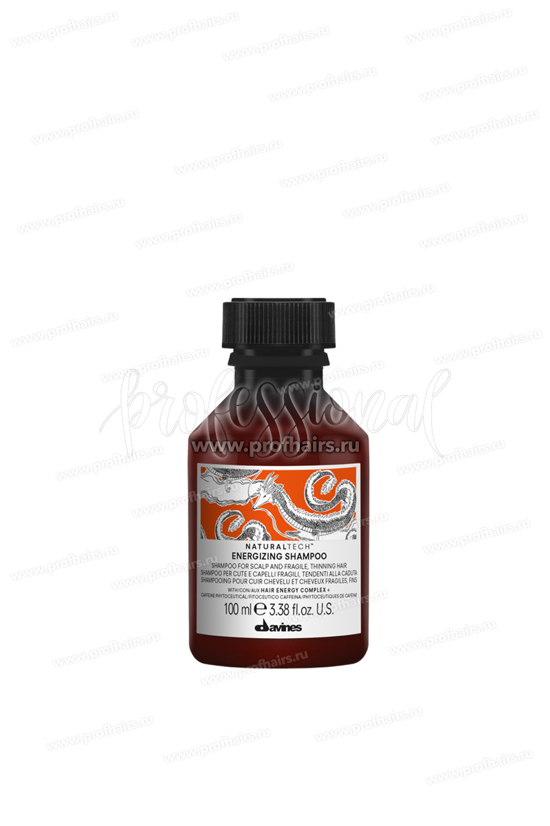 Davines Natural Tech Energizing Шампунь энергетический против выпадения волос 100 мл.