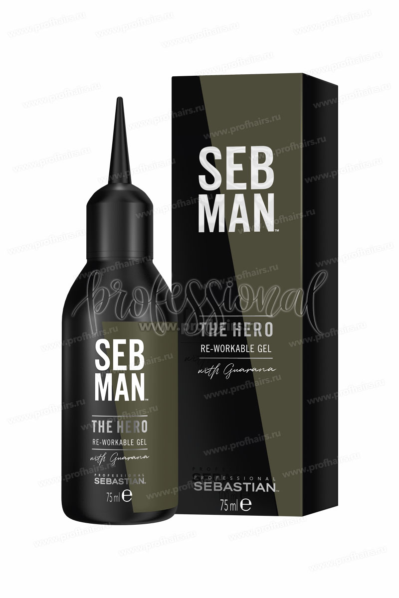 Seb Man The Hero Универсальный гель для укладки волос 75 мл.