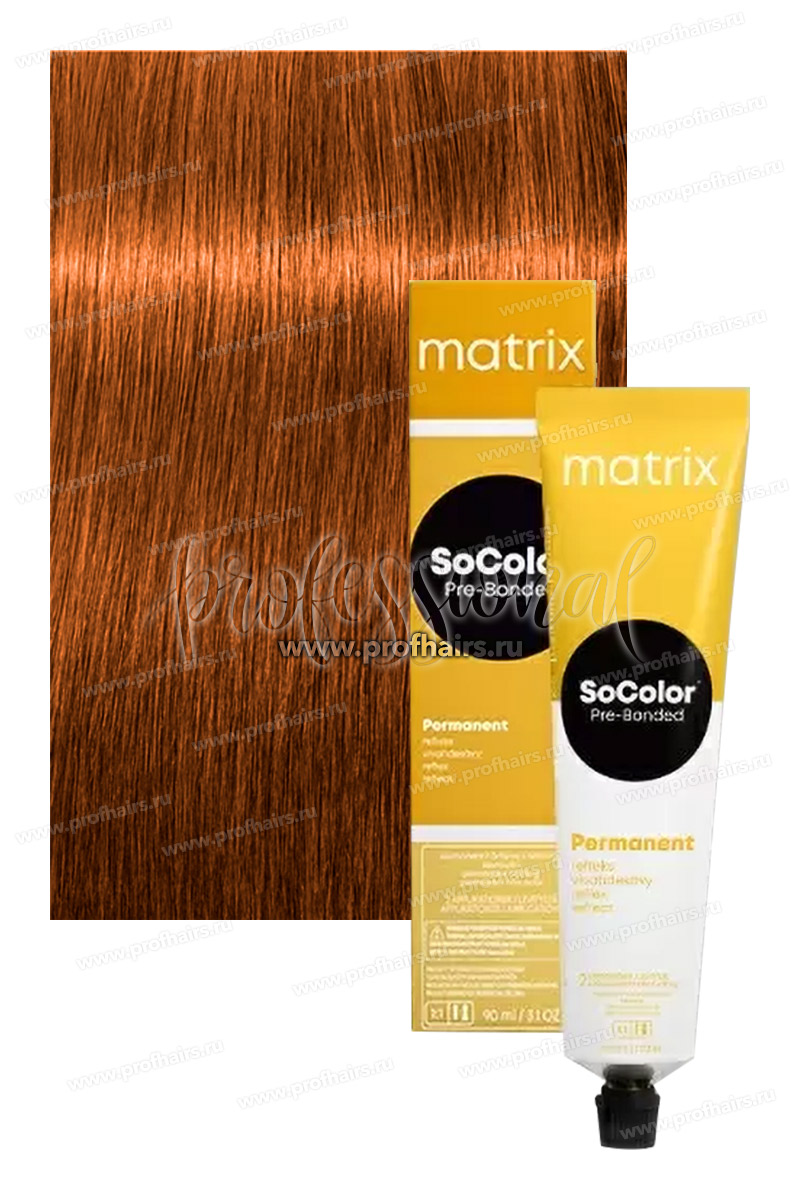 Matrix SoColor Pre-Bonded 7CG Блондин медно-золотистый 90 мл.