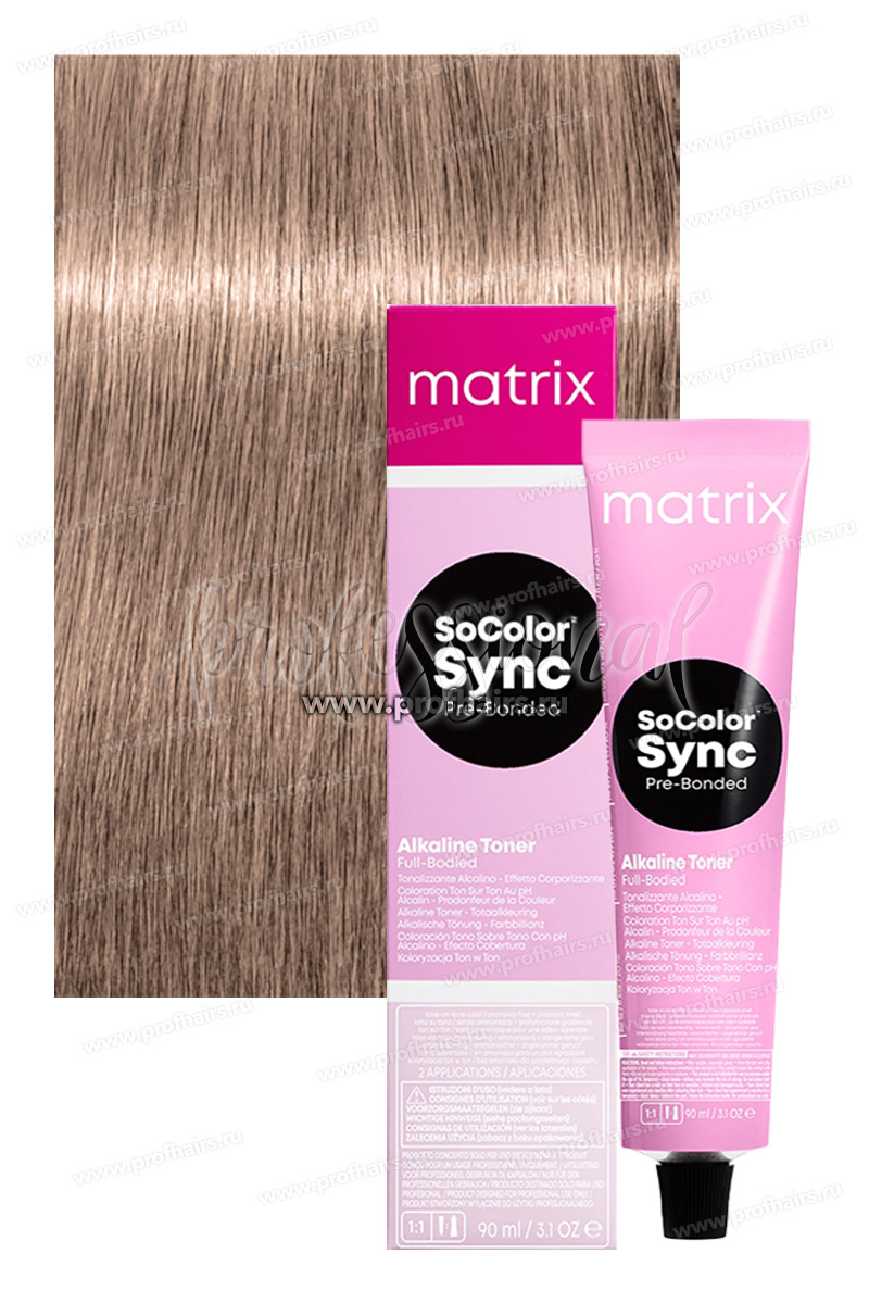 Matrix SoColor Sync Pre-Bonded 10M Очень-очень светлый блондин мокка 90 мл.