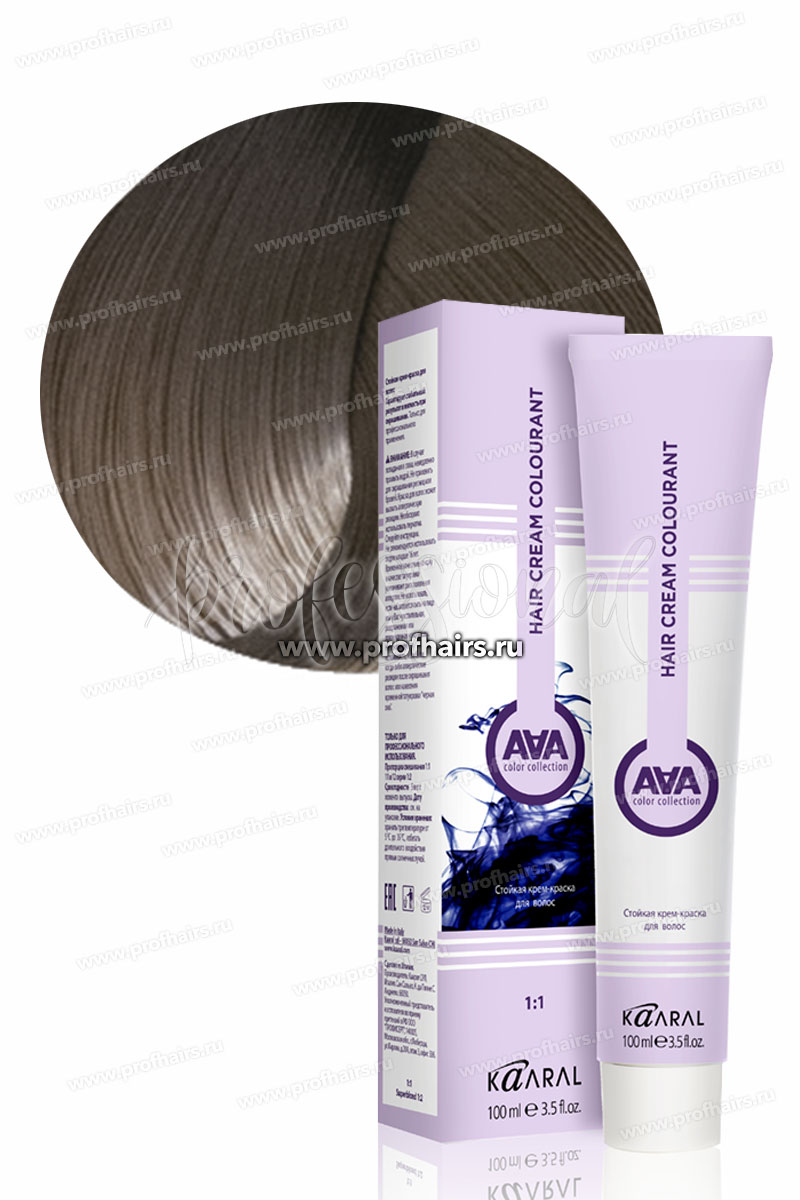 Kaaral AAA Стойкая краска для волос 7.00 Блондин интенсивный натуральный 100 мл.