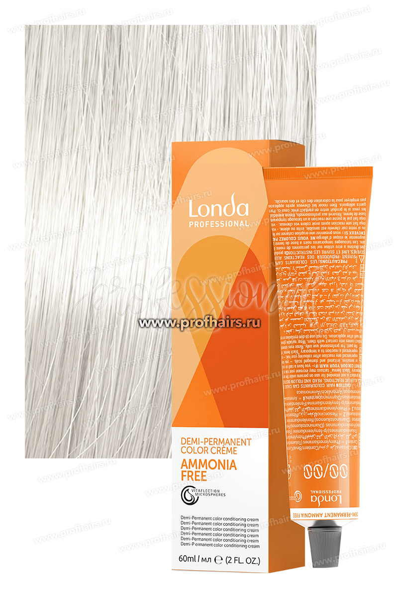 Londa Ammonia-Free 0/00 Чистый микстон Интенсивное тонирование 60 мл.