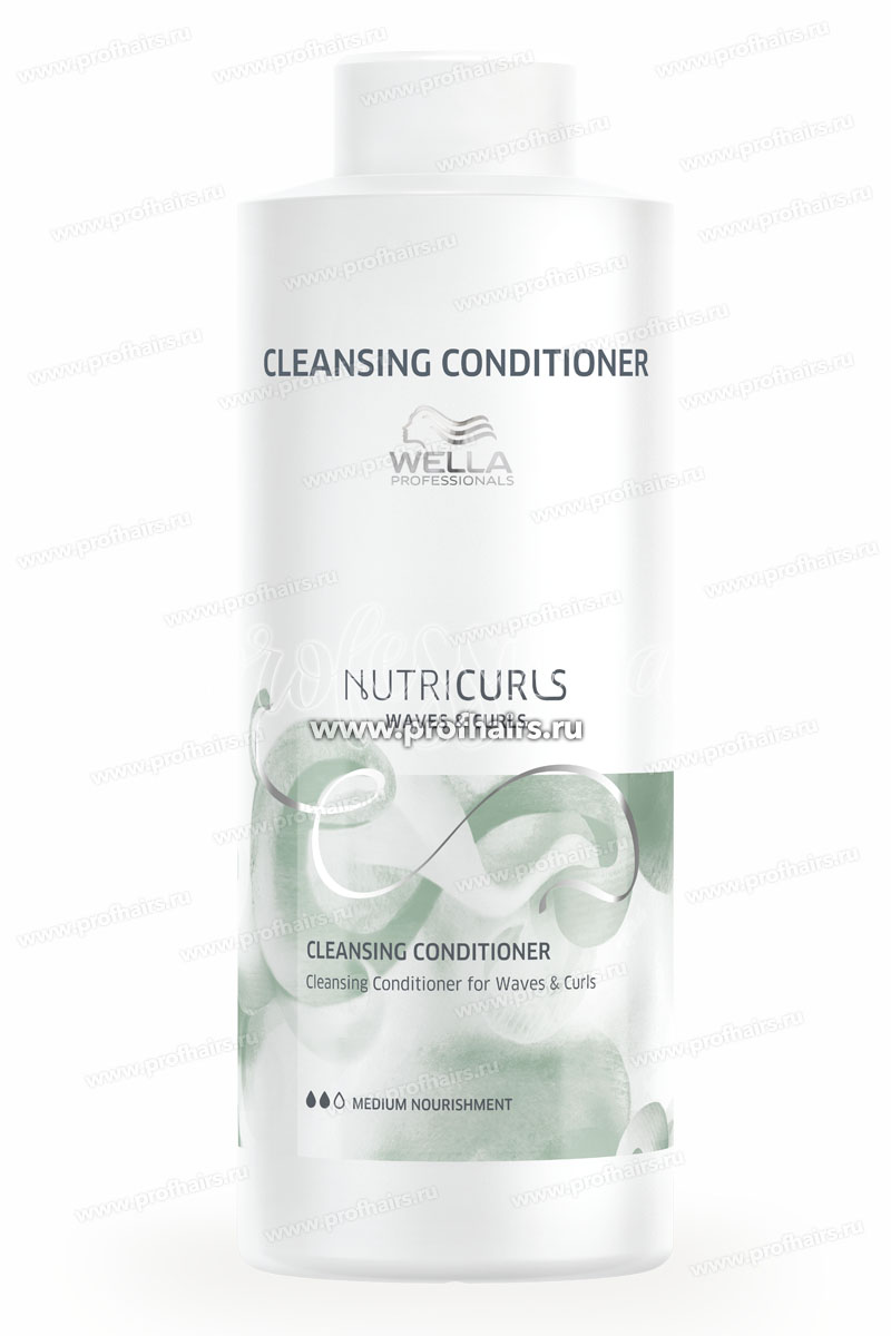 Wella NutriCurls Cleansing Conditioner Очищающий бальзам для вьющихся 1000 мл.