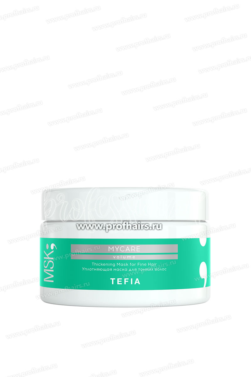 Tefia MyCare Volume Маска уплотняющая для тонких волос 250 мл.