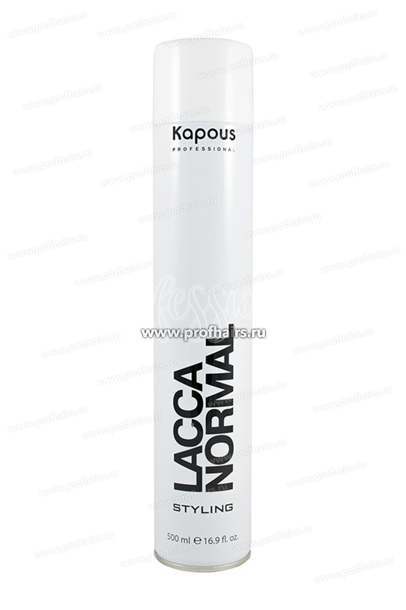 Kapous Styling Lacca Normal Лак аэрозольный для волос нормальной фиксации 500 мл.