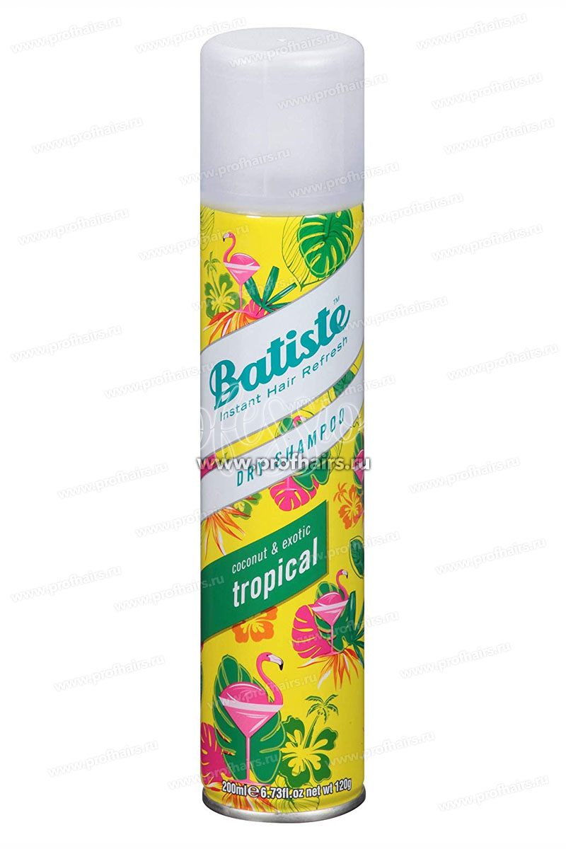 Batiste Dry Shampoo Tropical Сухой шампунь Тропический 200 мл.
