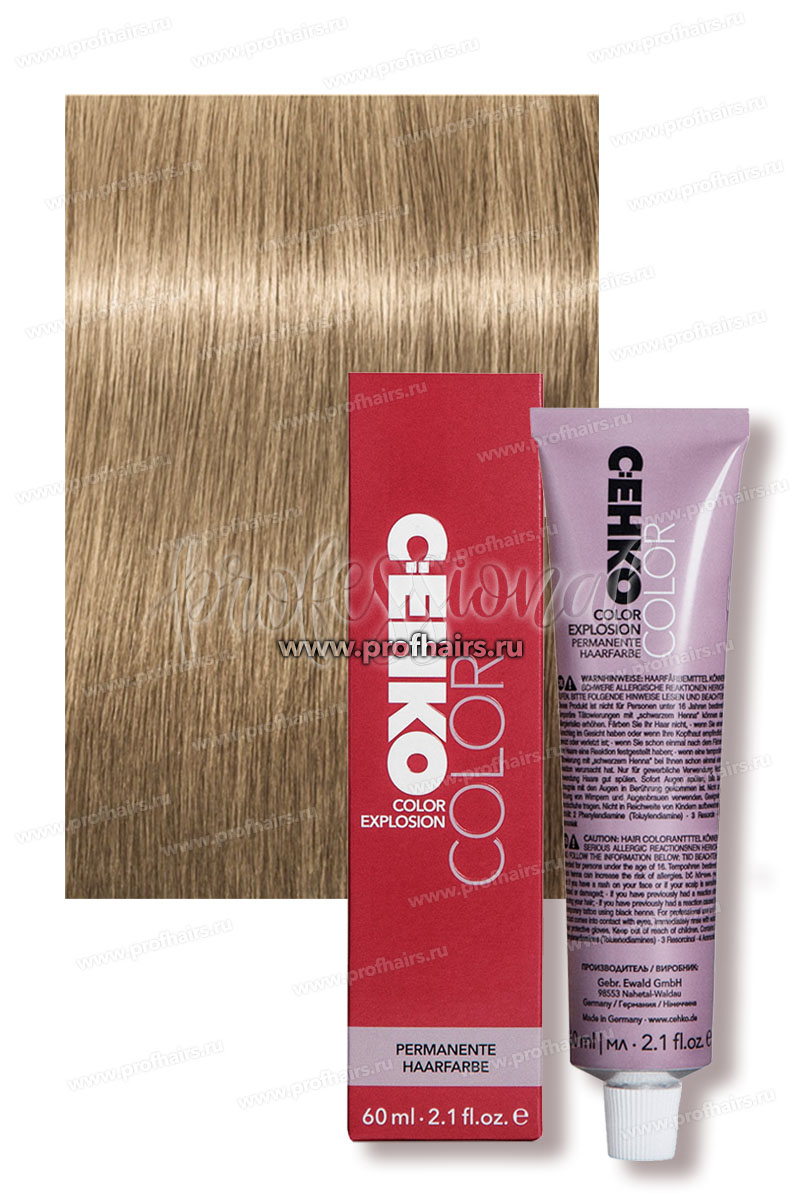 C:EHKO Color Explosion 9/0 Жгучий блондин Крем-краска для волос 60 мл.
