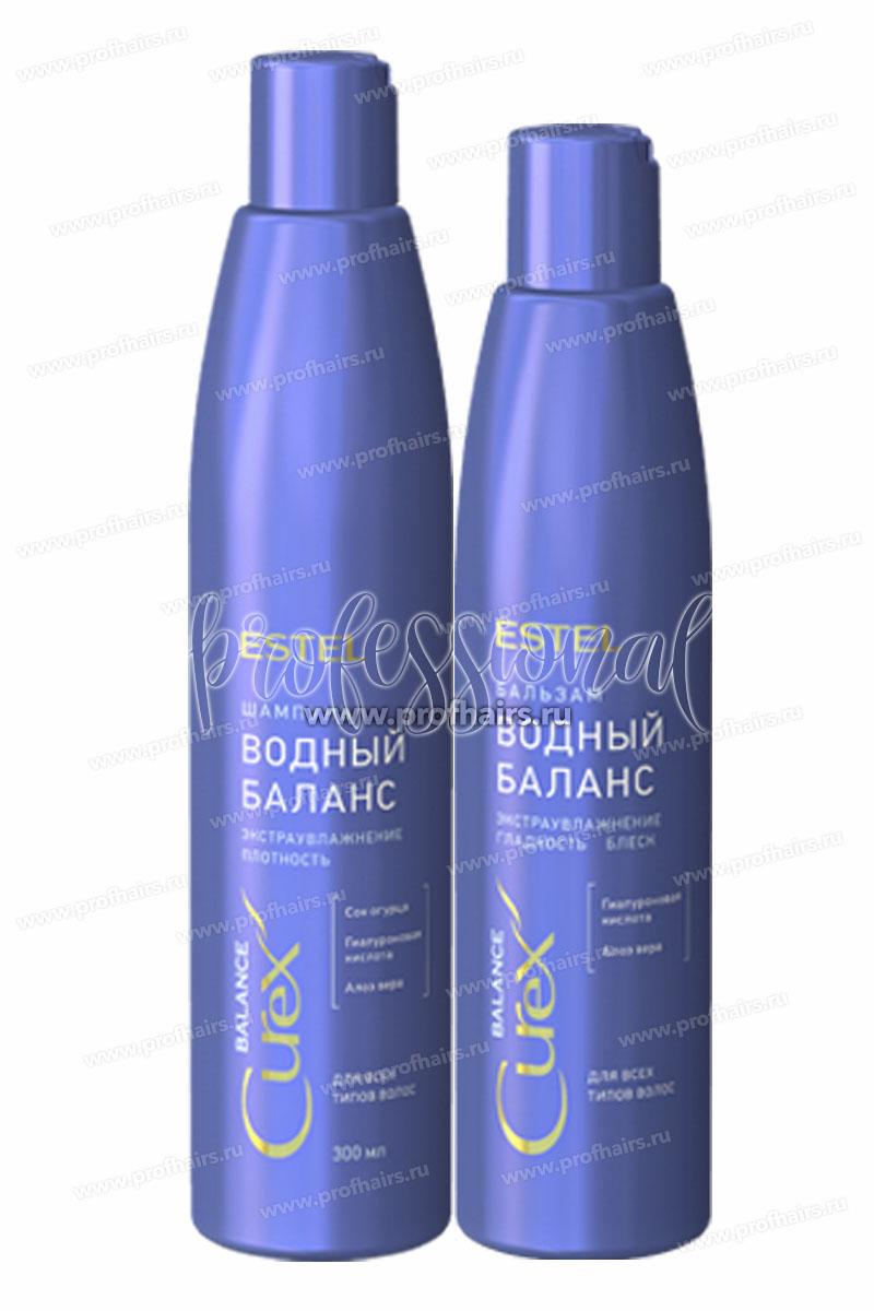 Estel Curex Balance Комплект «Водный баланс» (шампунь и бальзам)