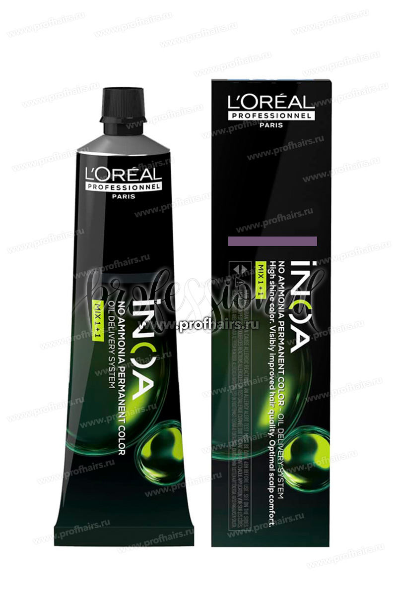 L'Oreal INOA 8.21 светлый блондин перламутрово-пепельный