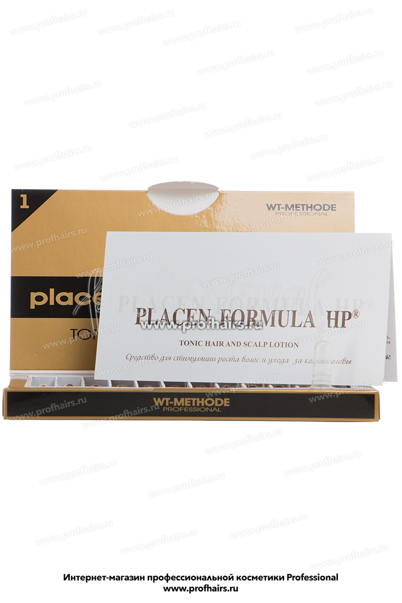 WT-Methode Placen Formula HP (1) Средство для стимуляции роста волос 12*10 мл.