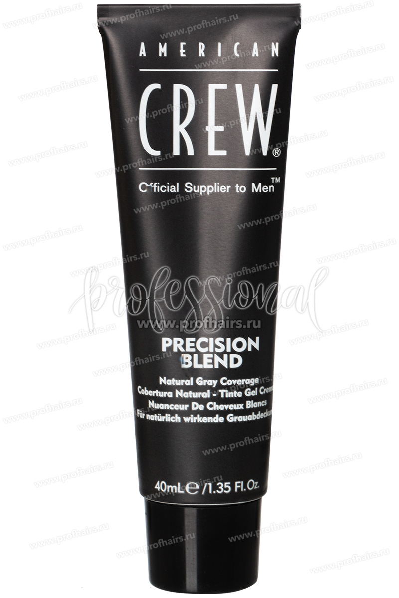 American Crew Precision Blend 2-3 Dark Краска для тонирования седины. Тон темный 3*40 мл.