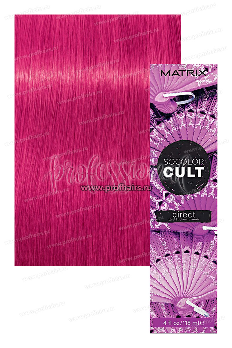 Matrix Socolor Cult Flamenco Fuschia Фуксия Прямой краситель 118 мл.