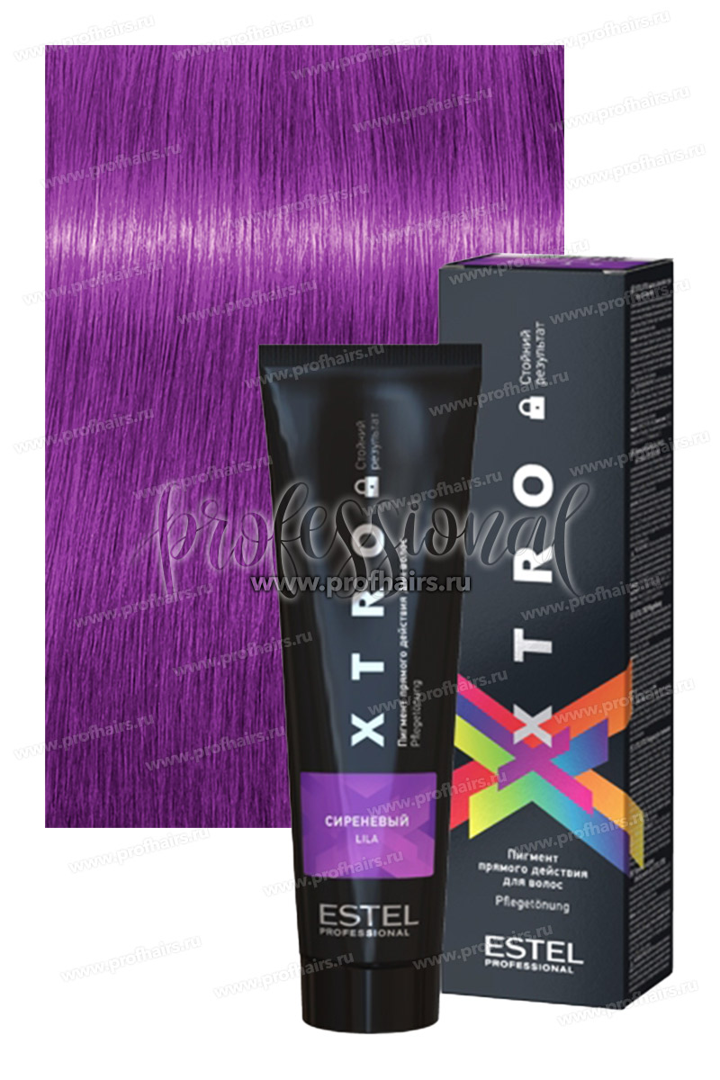 Estel XTRO Пигмент прямого действия для волос Сиреневый 100 мл.