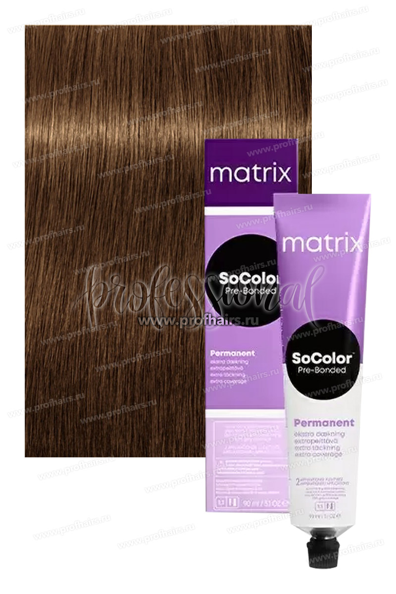 Matrix SoColor Pre-Bonded 506NW Натуральный теплый темный блондин 90 мл.